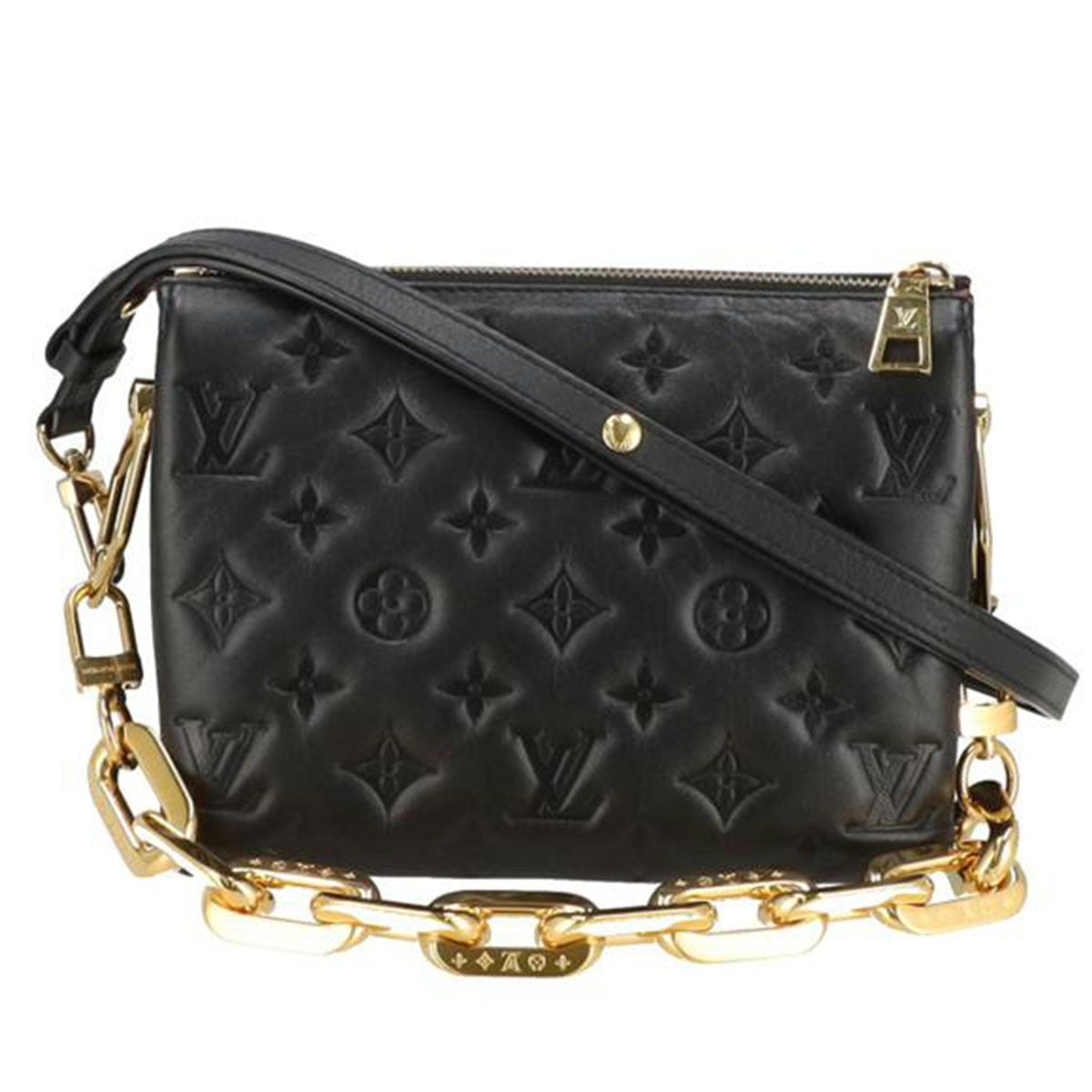 LOUIS VUITTON ルイヴィトン/ルイ・ヴィトン クーサン モノグラム レザー ショルダーバッグ/M20574//IC ******/ABランク/19