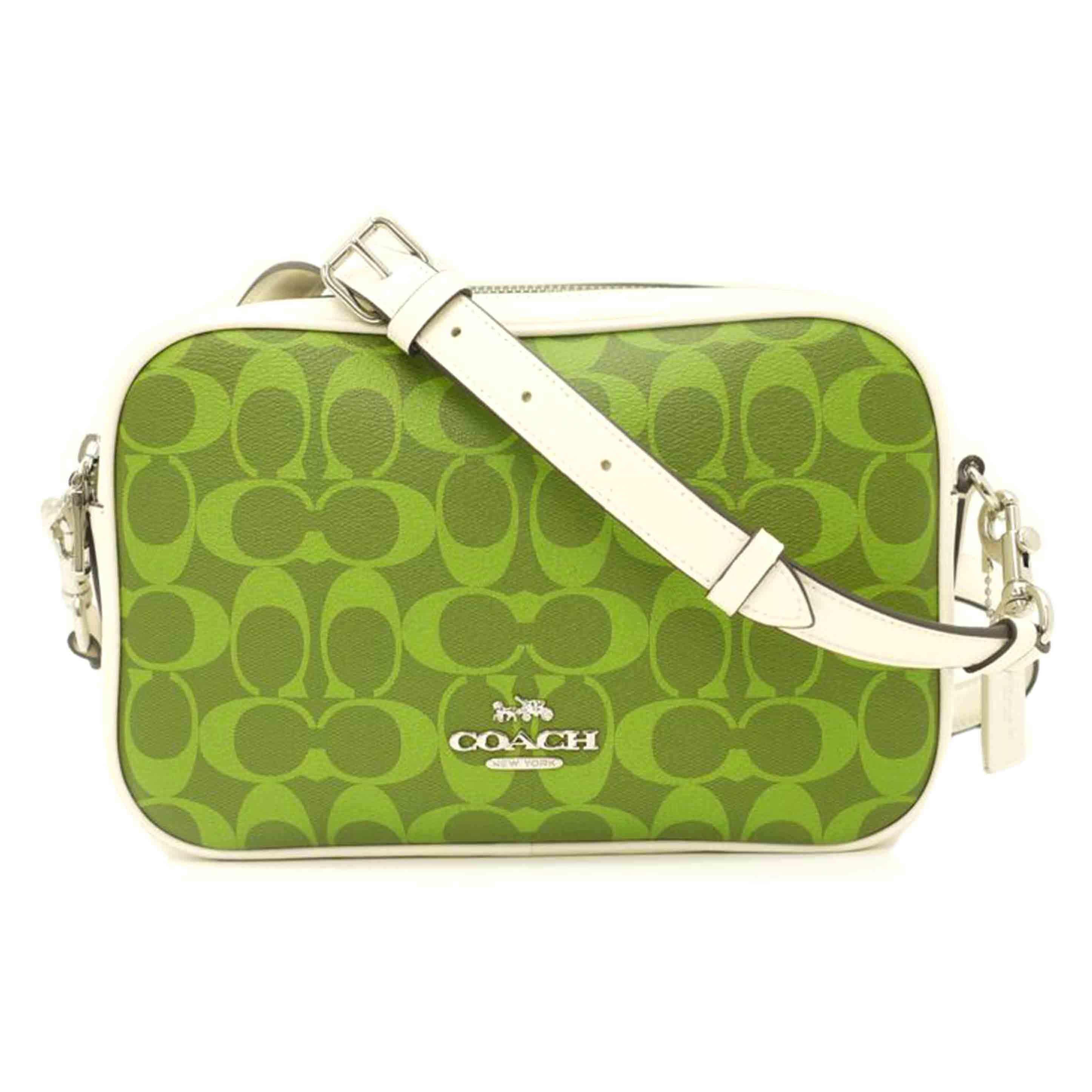 COACH/シグネチャーショルダー/グリーン/66168//A20**/Aランク/69