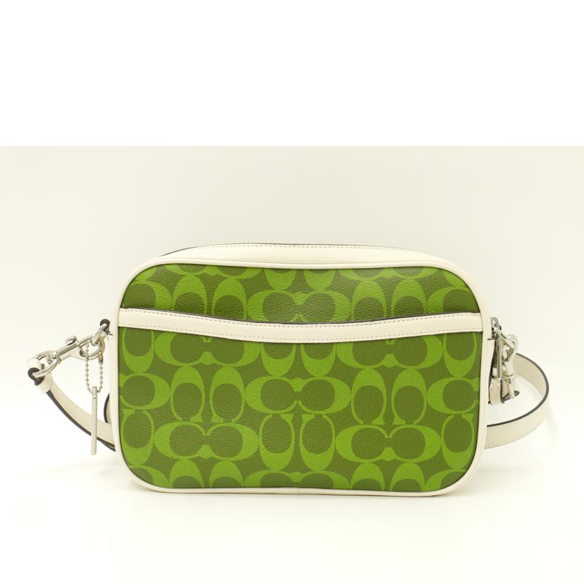 COACH/シグネチャーショルダー/グリーン/66168//A20**/Aランク/69