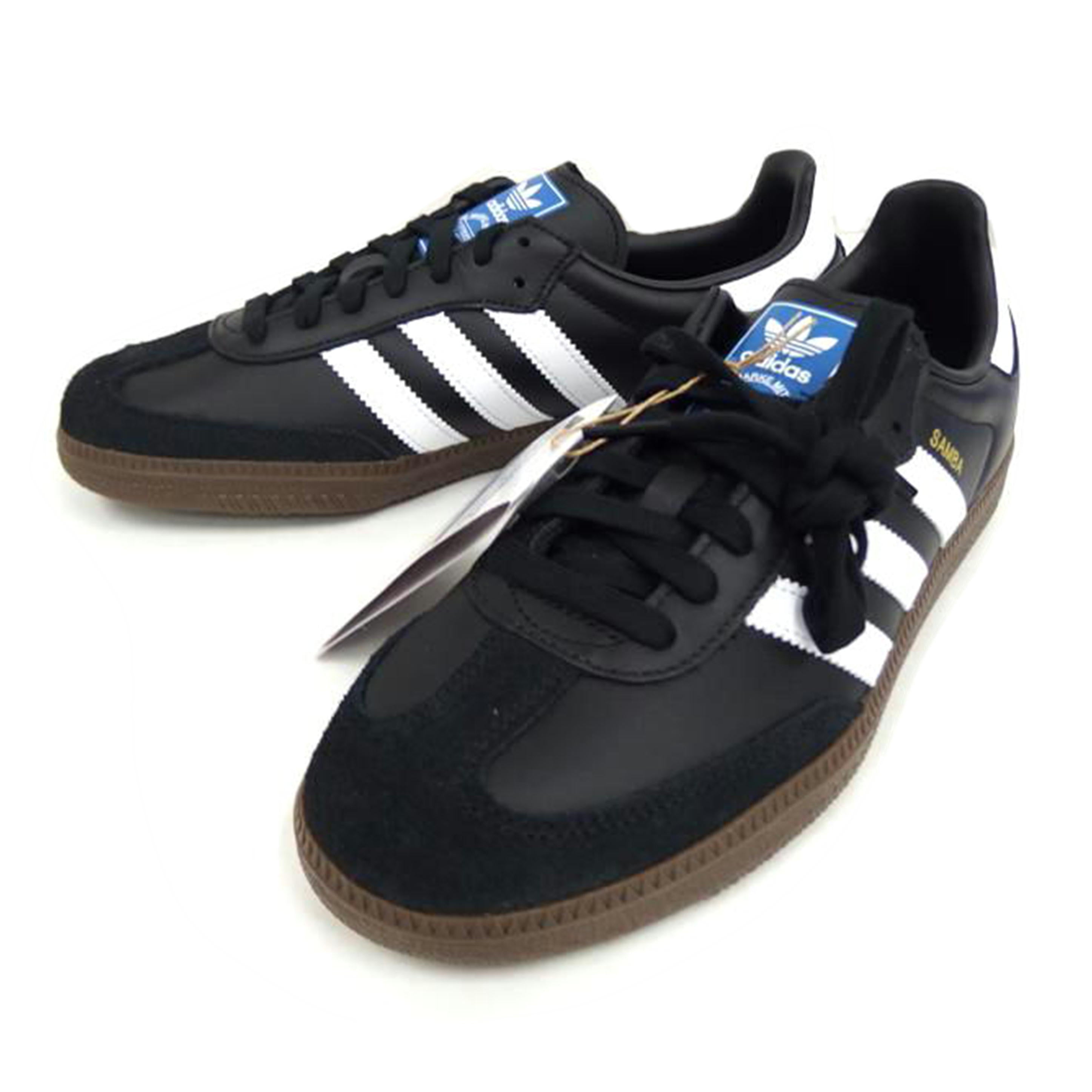 adidas/SAMBA mba OG Black White Gum /B75807//Sランク/82