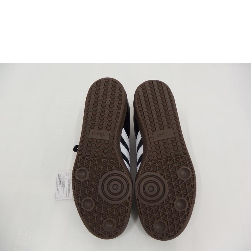 adidas/SAMBA mba OG Black White Gum /B75807//Sランク/82