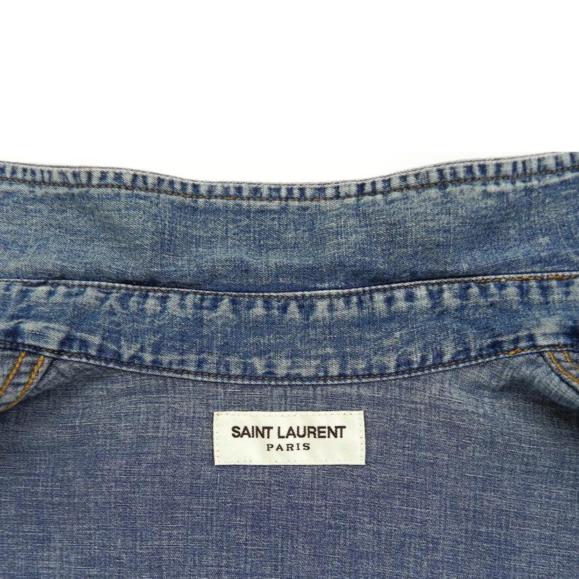 SAINT LAURENT イヴ・サンローラン/デニムシャツ/393699//ABランク/81