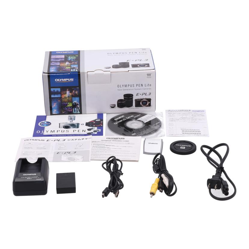 OLYMPUS オリンパス/ミラーレス一眼 ダブルズームキット/E-PL3 ダブルズームキット//BAU504136/Bランク/69