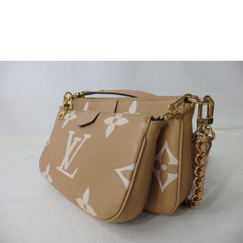 LV ルイヴィトン/ミュルティ・ポシェット・アクセソワール/アリゾナ・ベーシュ/M45983//RFI****/Aランク/84