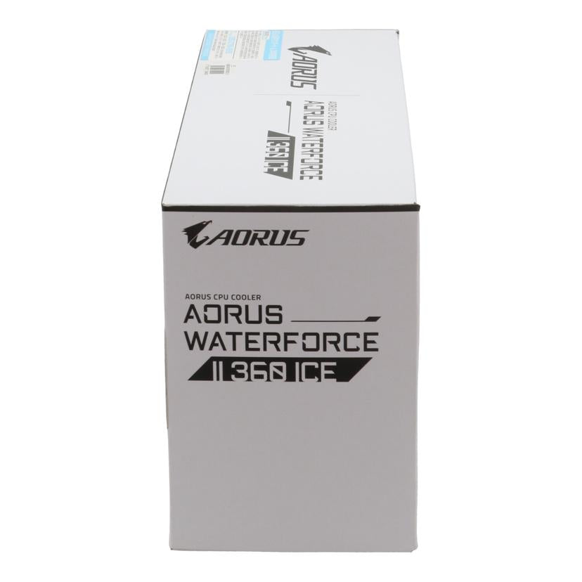 AORUS ギガバイト/水冷ファン/WATERFORCE II 360 ICE未使用/GP-AORUS WATERFORCE II 360I//SN25127P001629/Sランク/69