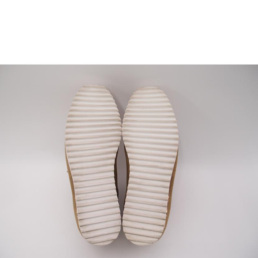 LOUIS VUITTON ルイヴィトン ビトン 茶 スウェード 市松模様 メンズ /モッズラインアンクルブーツ/ブラウン//BM0***/ABランク/69