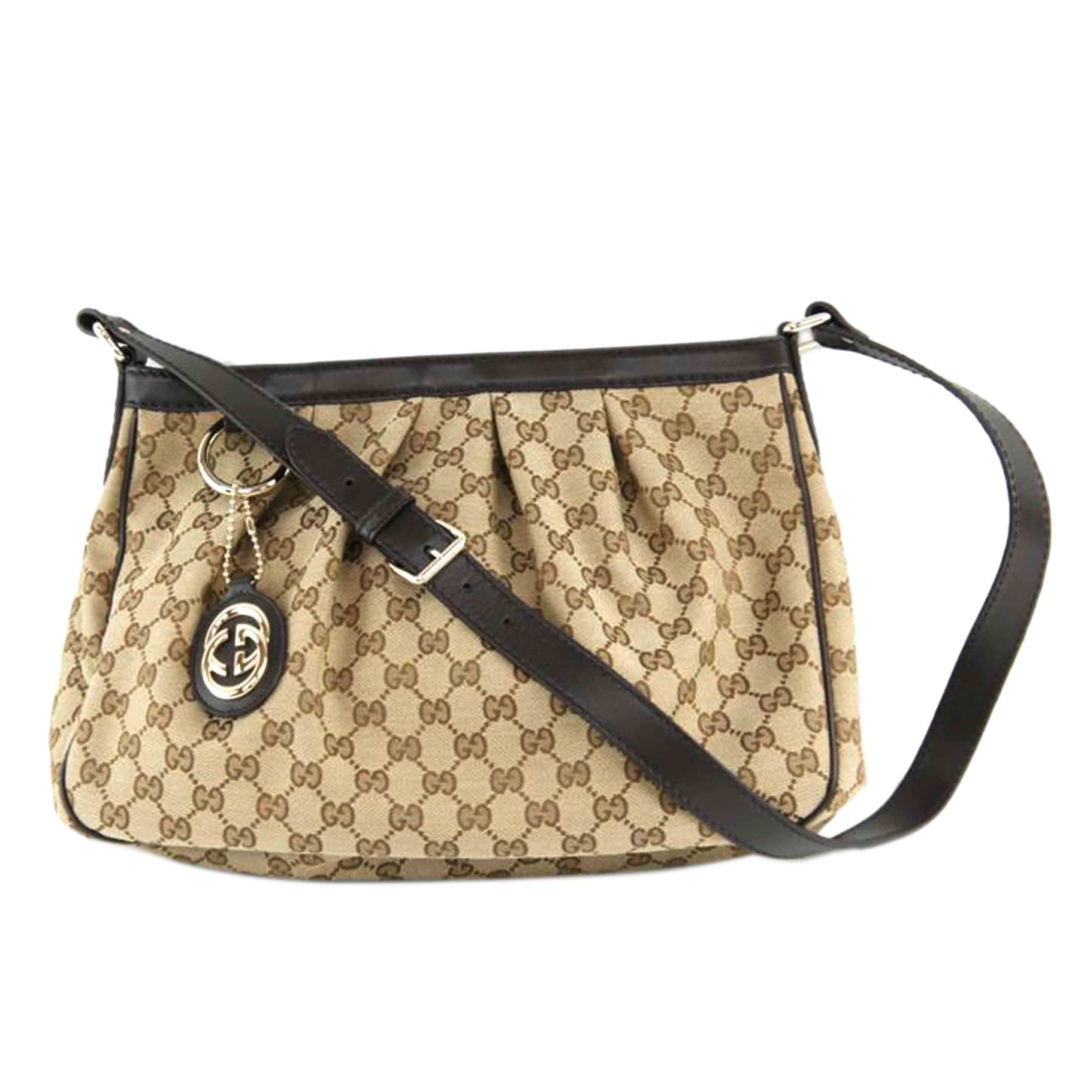 GUCCI グッチ/スーキーGGキャンバスレザーショルダー/296834//486***/Aランク/64