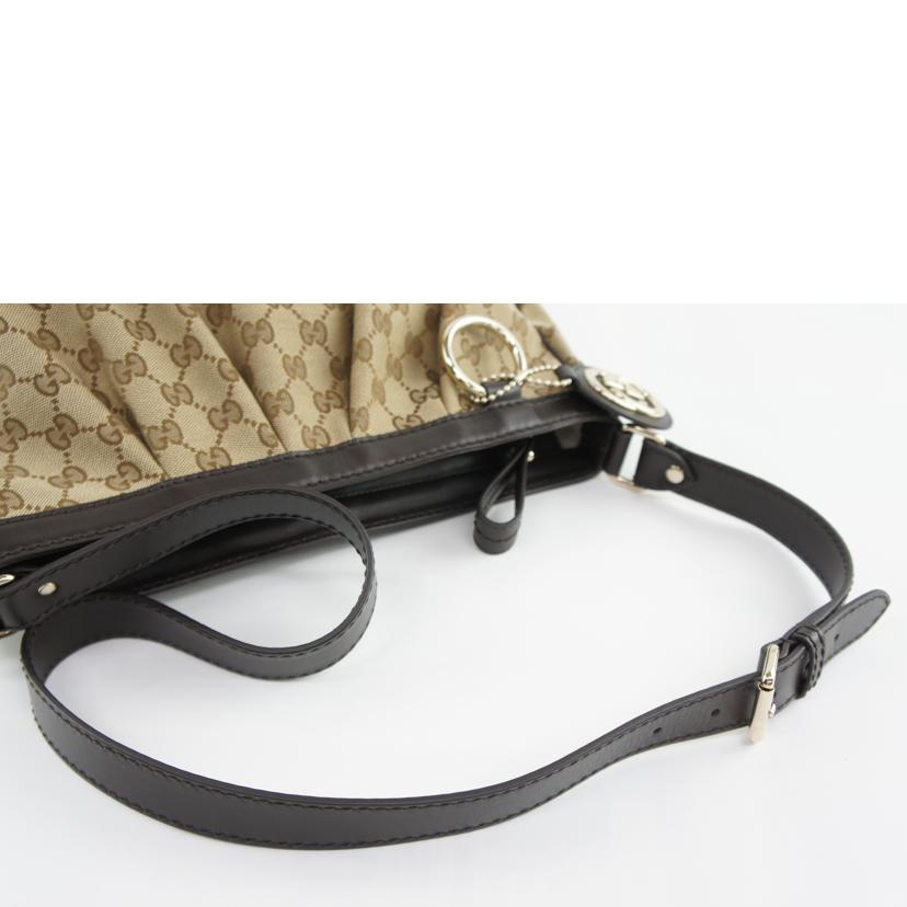 GUCCI グッチ/スーキーGGキャンバスレザーショルダー/296834//486***/Aランク/64