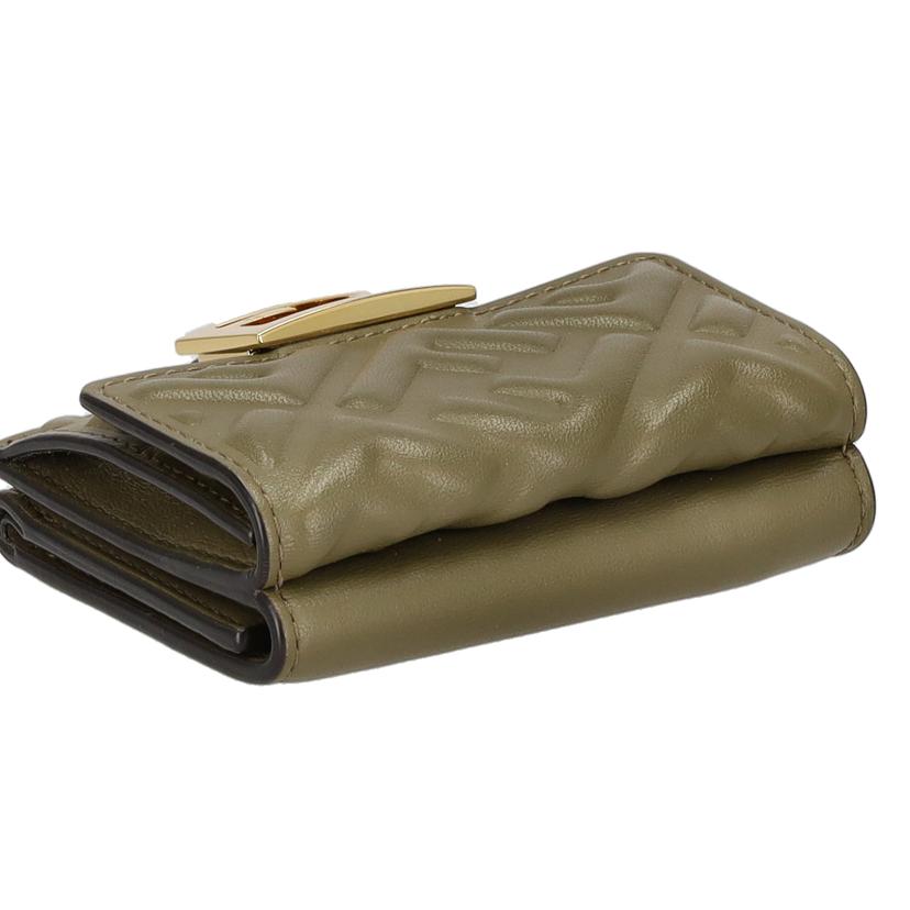 FENDI フェンディ/MICRO TRI-FOLD コンパクトウォレット/8M0395-AAJD-209-1508//ABランク/91