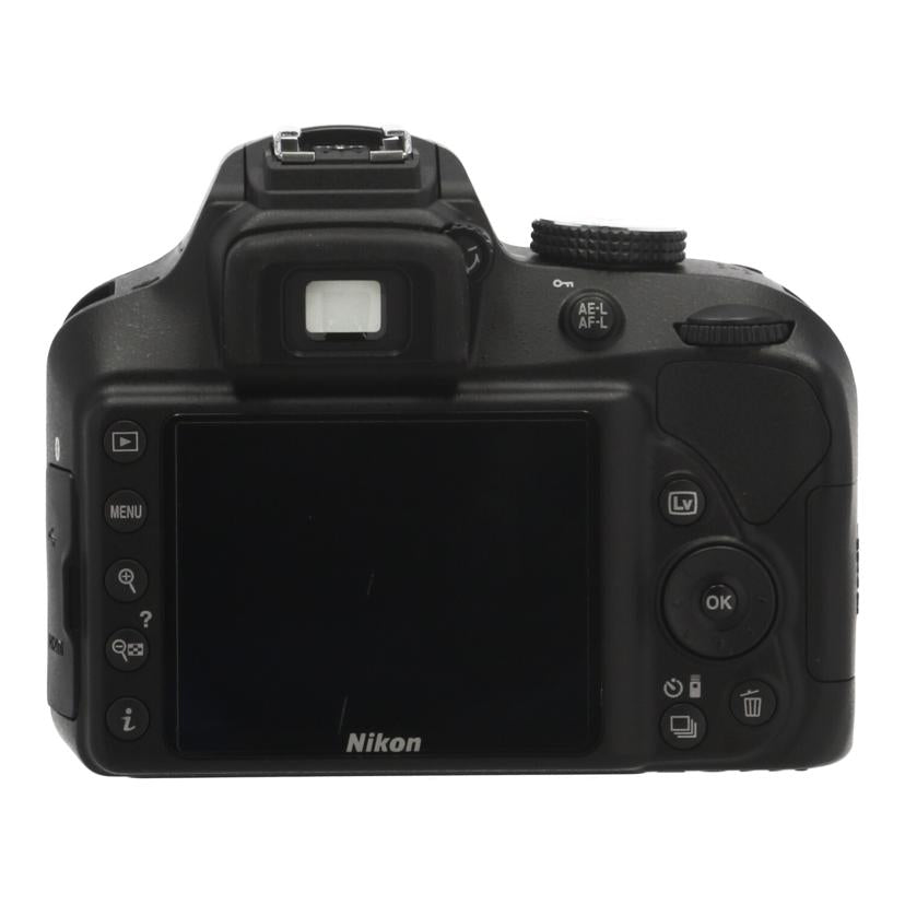 Nikon ニコン /デジタル一眼レンズキット/D3400 レンズキット//2037170/BCランク/42