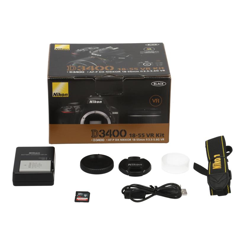 Nikon ニコン /デジタル一眼レンズキット/D3400 レンズキット//2037170/BCランク/42