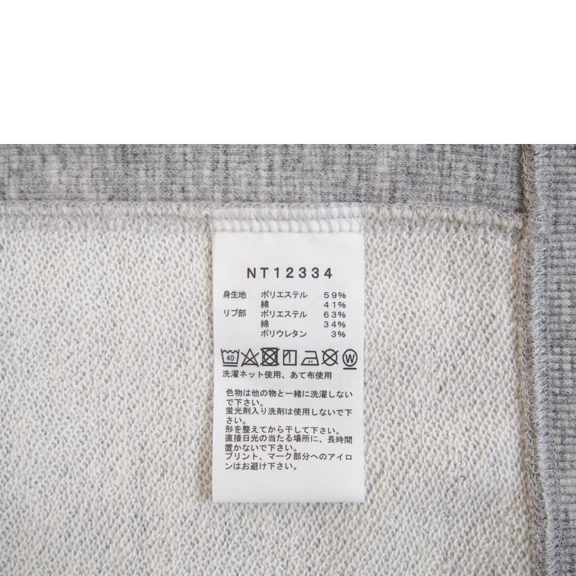 THE NORHT FACE ノースフェイス/クルーネックスウェット/NT12334//ABランク/71