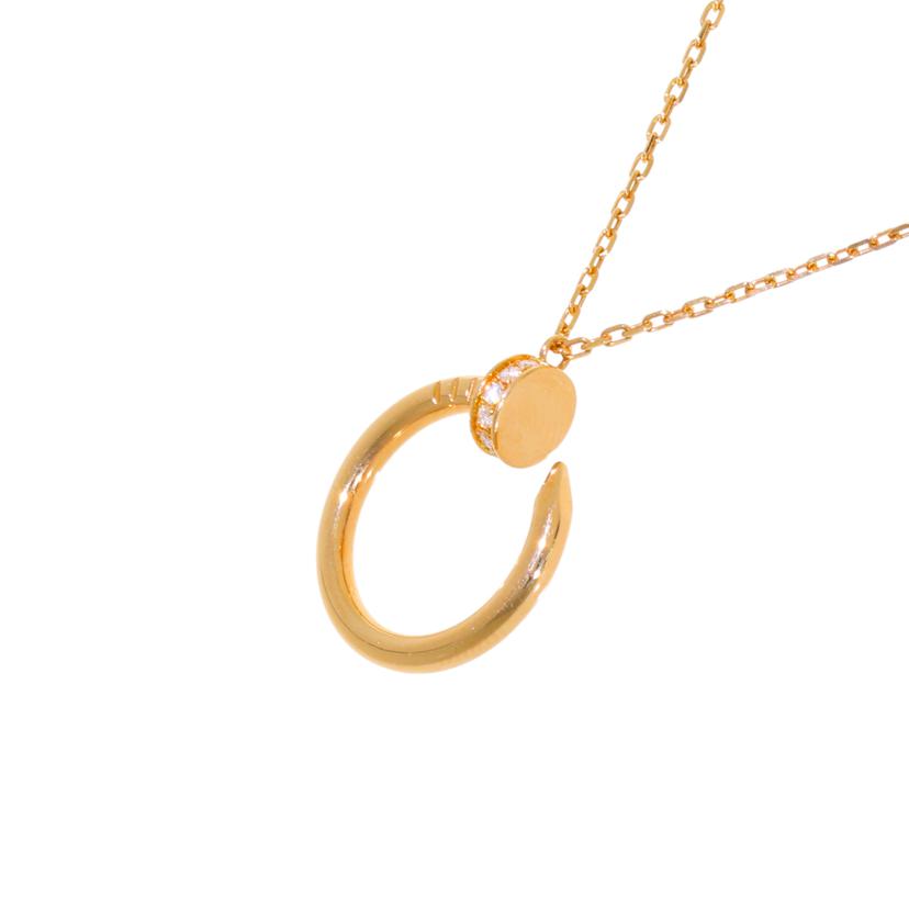 Cartier カルティエ/750ジュストアンクルペンダントダイヤネックレス/B7224893//Aランク/24