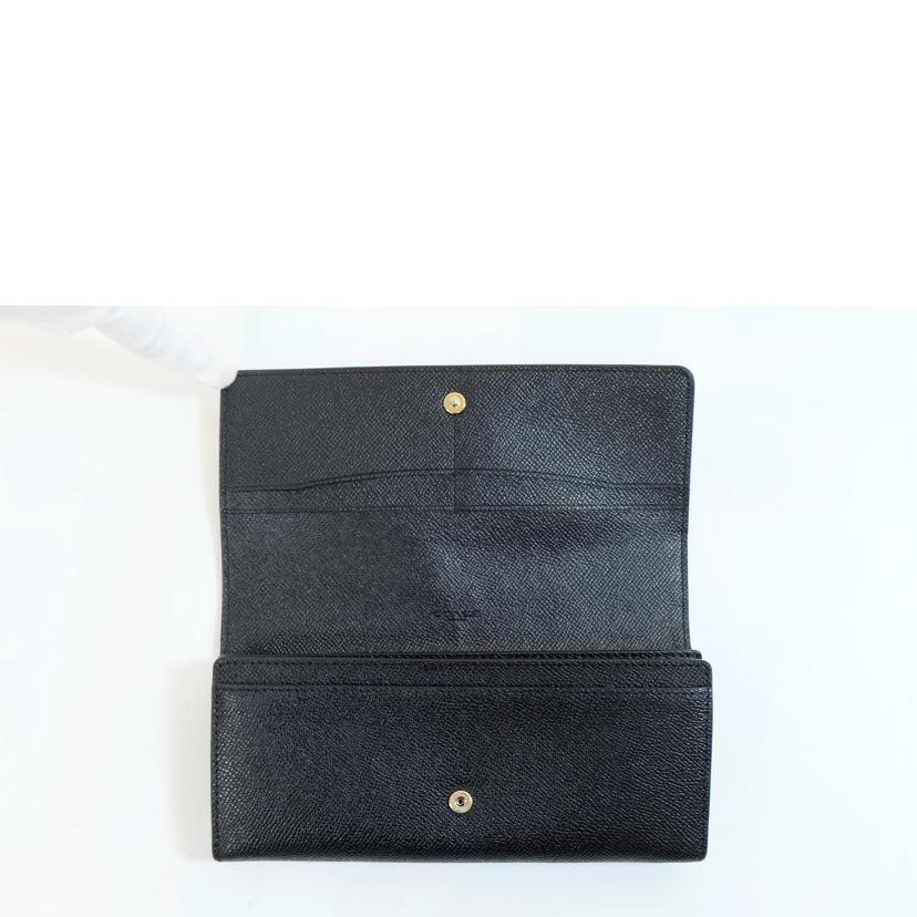 COACH コーチ/グロスグレインレザーフラップウォレット/58307//L19**/ABランク/71