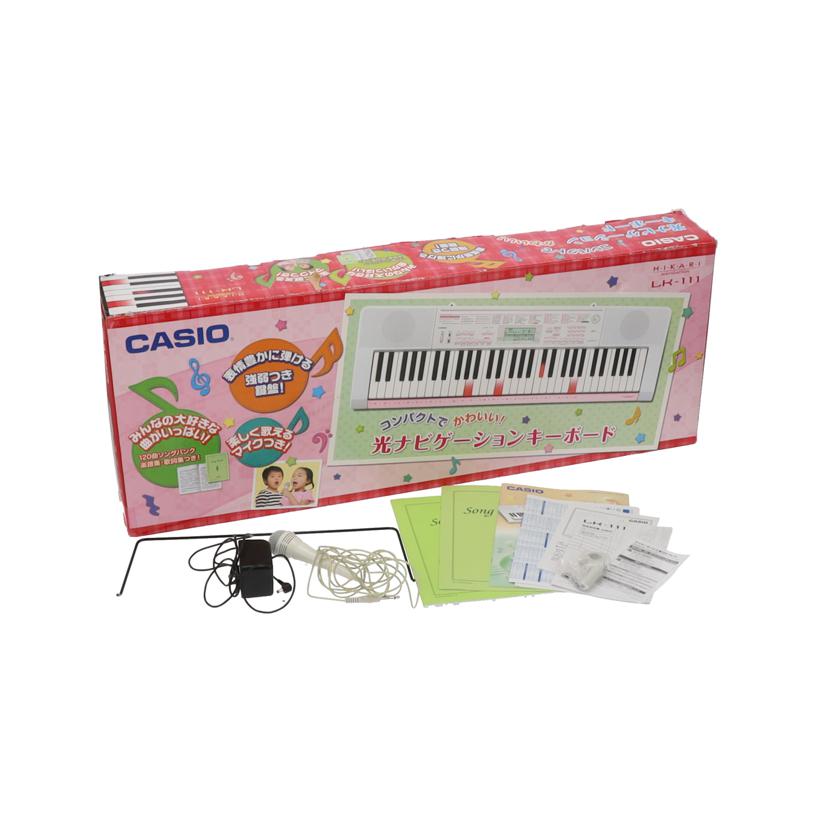 CASIO カシオ/電子キーボード/LK-111//Bランク/75