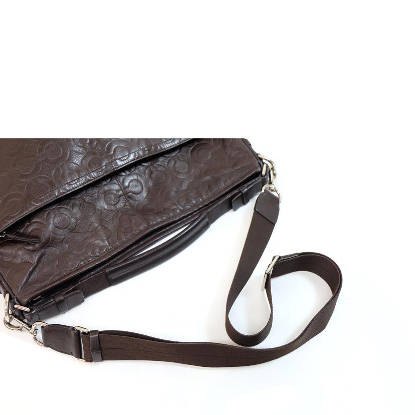 COACH コーチ/オプアートレザーEWクロスボディサッチェル/70249//B12**/Bランク/71