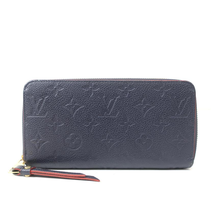 LOUIS VUITTON ルイ・ヴィトン/アンプラント ジップウォレット 長財布 ネイビー/M62121//RFI*/ABランク/65