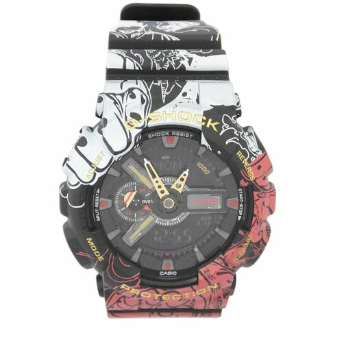 CASIO カシオ/G-SHOCK/GA-110シリーズ/ワンピースコラボ/クォーツ/GA-110JOP-1A4JR//Aランク/88