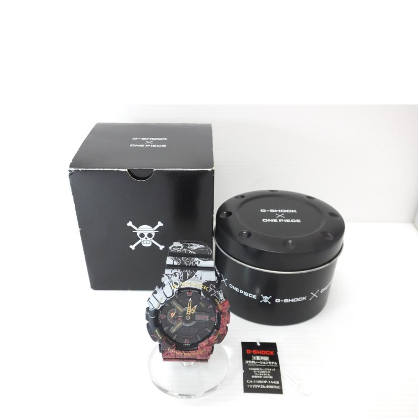 CASIO カシオ/G-SHOCK/GA-110シリーズ/ワンピースコラボ/クォーツ/GA-110JOP-1A4JR//Aランク/88