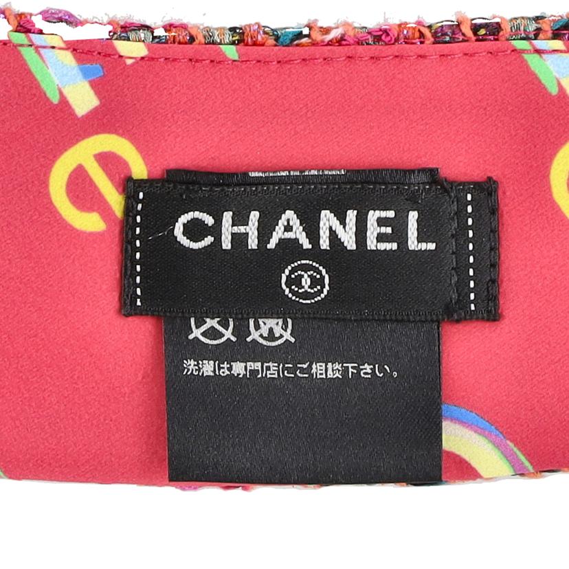CHANEL/25 シャネル/◇CHANELツイードサンバイザー19P/ピンク//サイス**********/ABランク/75