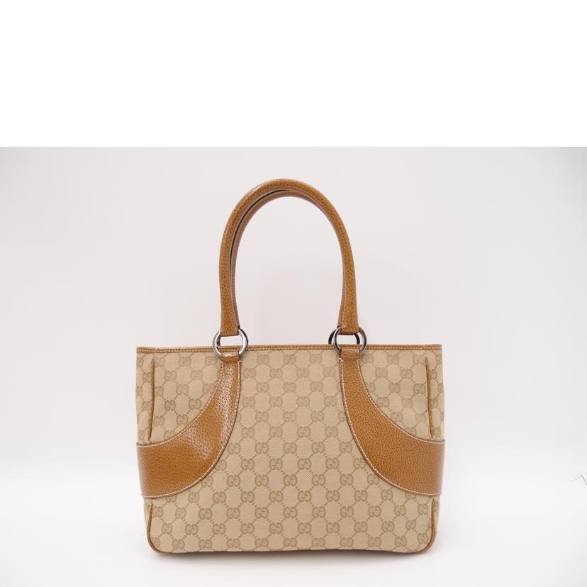 GUCCI グッチ/GGキャンバストート/ブラウン/113011//268*/Aランク/69