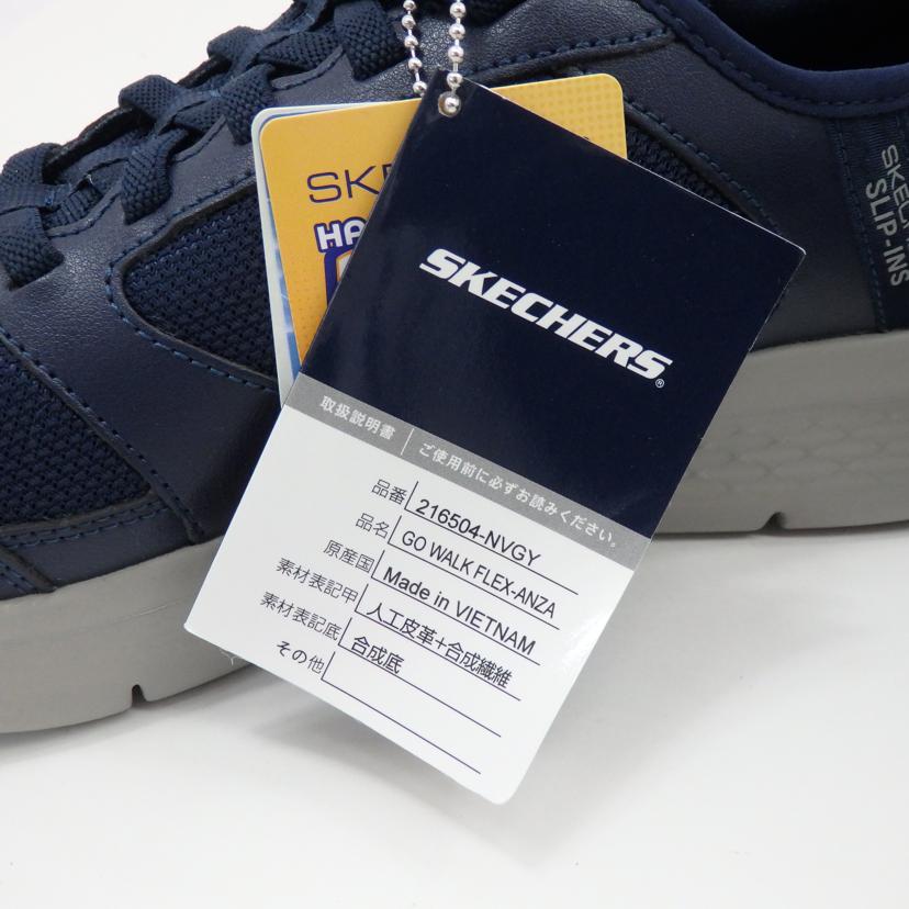 SKECHERS スケッチャーズ/GO WALK FLEX-ANZA/216504/NVGY//Sランク/77