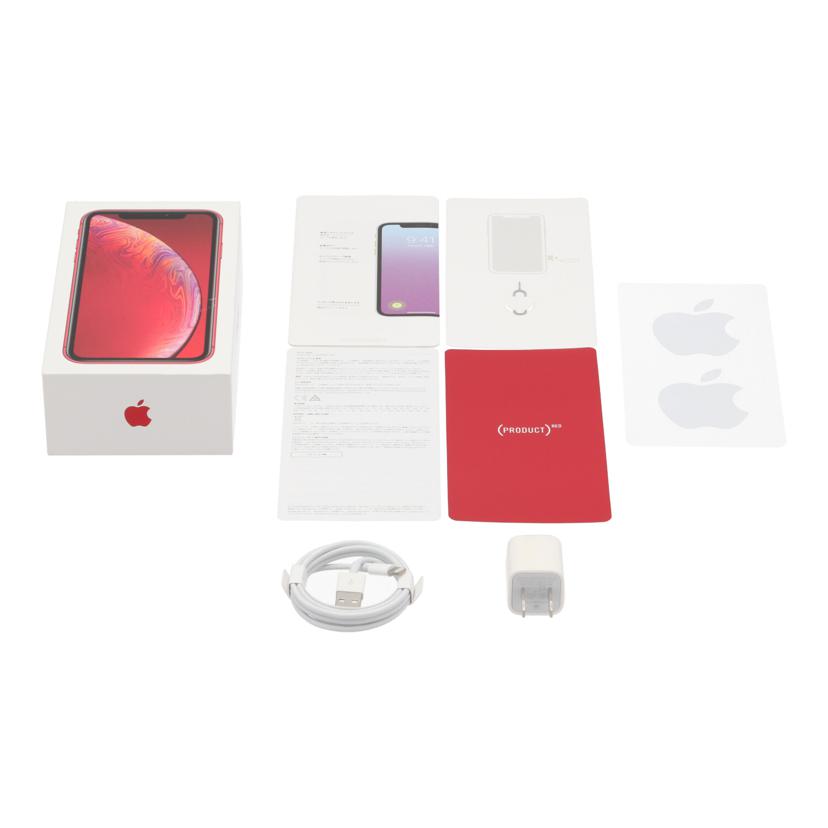 Apple SIMフリー アップル/iPhoneXR 64GB RED/MT062J/A//C6KY5BXJKXL3/Aランク/09
