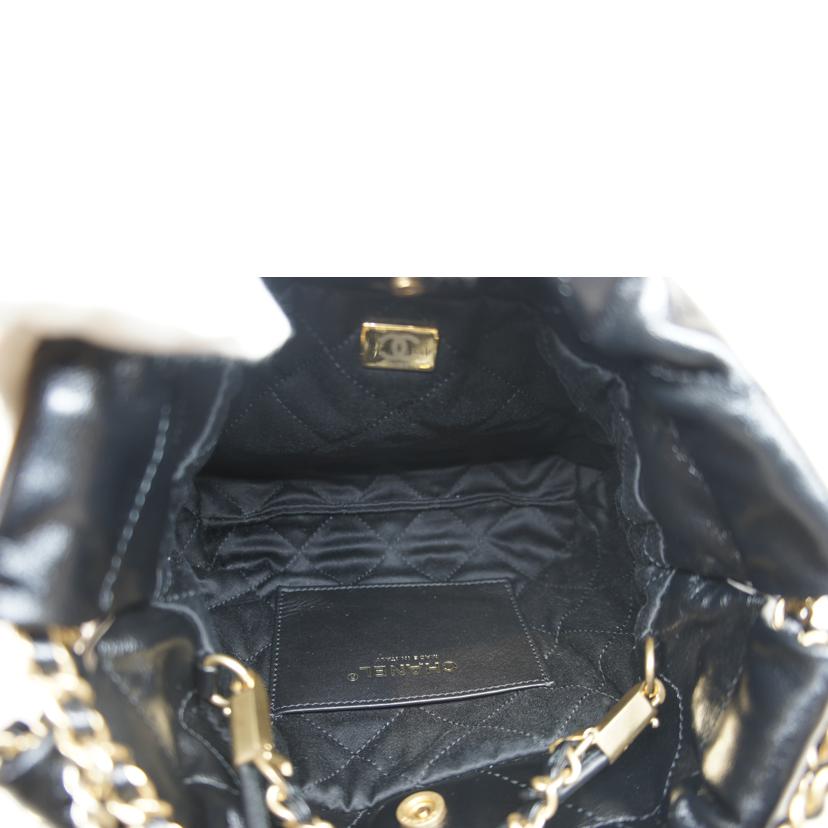 CHANEL シャネル/シャネル22シャイニーカーフミニマトラッセホーボーバッグ/AS3980//B19***/SAランク/92