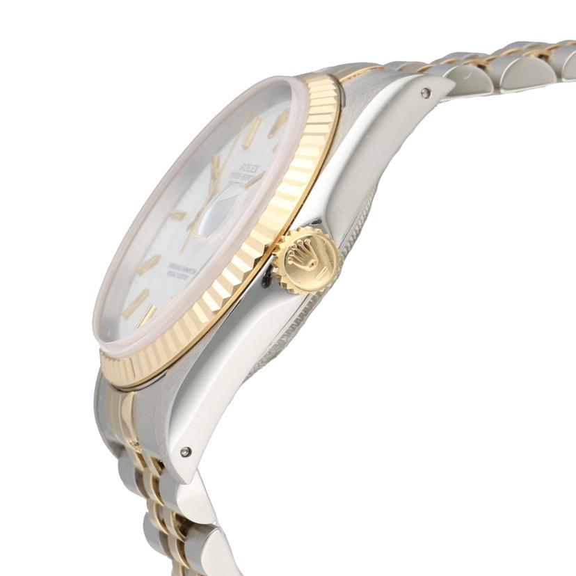 ROLEX ロレックス/デイトジャスト・ホワイト/SS×YG/X番/16233//X71**********/Aランク/78