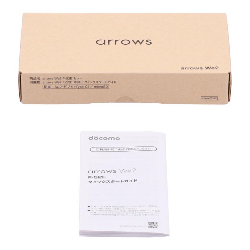 FUJITSU FCNT docomo 富士通 フジツウ /スマートフォン/arrows We2 64GB/F-52E//8P1ZLRQ0GMLN8PQC/Aランク/62