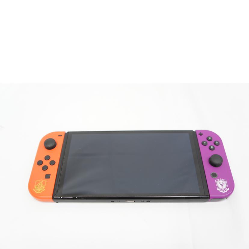 Nintendo 任天堂/Nintendo Switch 有機ELモデル スカーレット・バイオレット エディション/HEG-S-KEAAA//Bランク/05