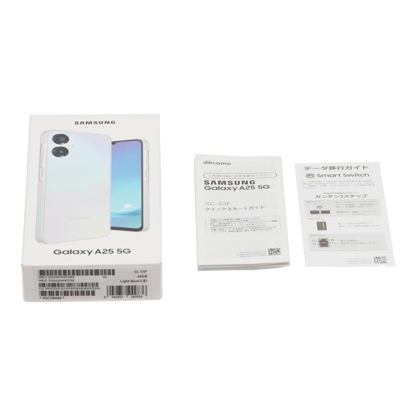 SAMSUNG docomo サムスン /スマートフォン/Galaxy A25 64GB/SC-53F//RFCY91J6QEJ/Aランク/62