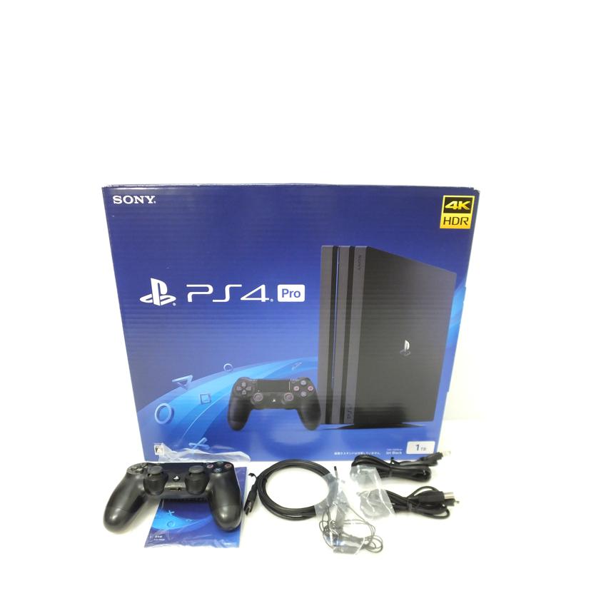 SONY ソニー/PS4Pro本体1TBジェットブラック/CUH-7200B//5790853/ABランク/88