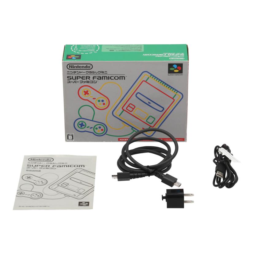 NINTENDO 任天堂 ニンテンドー /クラシックミニ スーパーファミリーコンピューター/CLV-S-SHVF//SJE105599461/Bランク/82