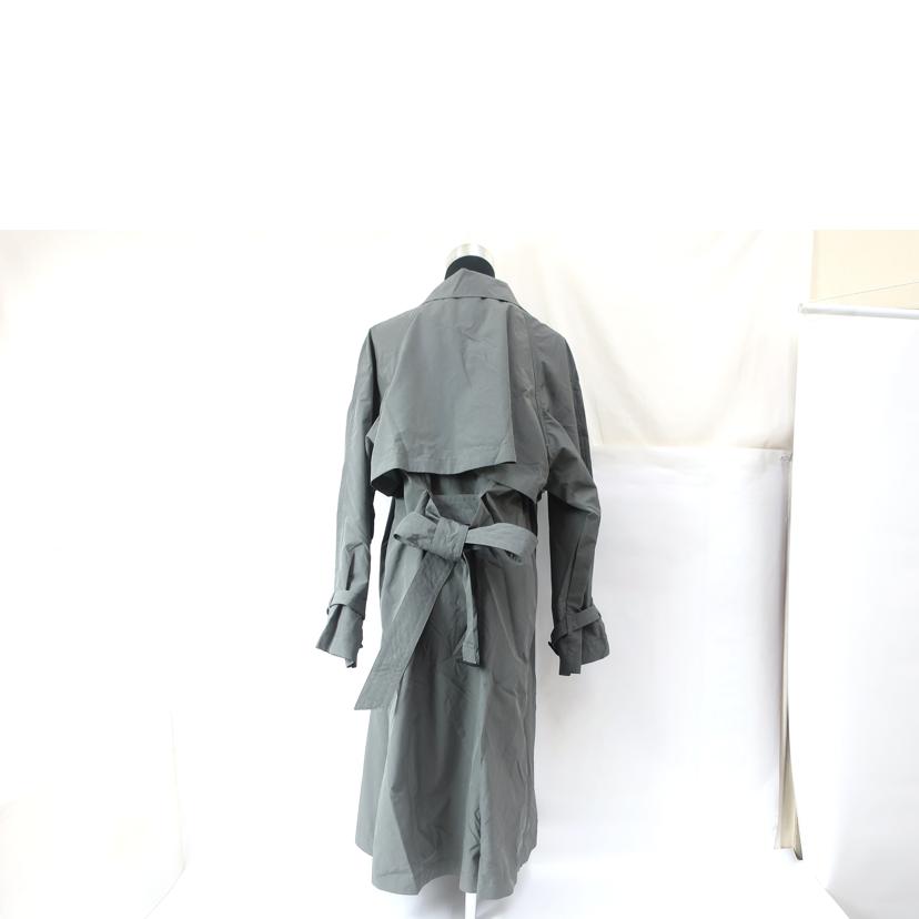 IENA イエナ/ポプリンシングルトレンチコート サイズ38 Mサイズ相当 グレー/23-020-900-0420-1-0//SAランク/65