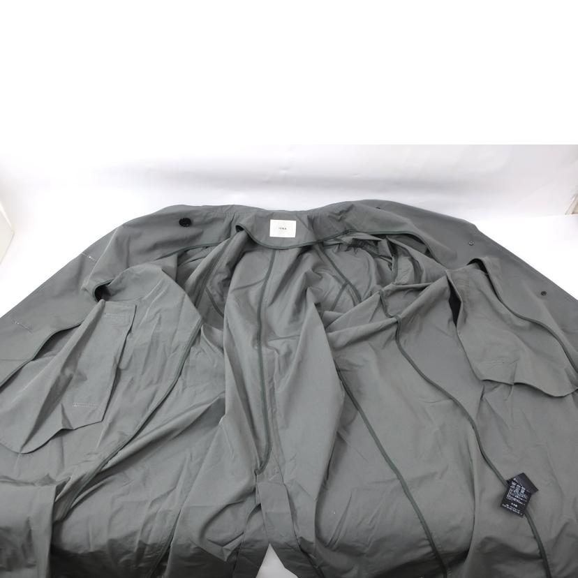 IENA イエナ/ポプリンシングルトレンチコート サイズ38 Mサイズ相当 グレー/23-020-900-0420-1-0//SAランク/65