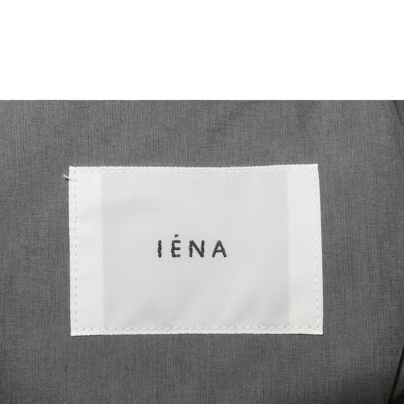 IENA イエナ/ポプリンシングルトレンチコート ロング丈 サイズ38 Mサイズ グレー/23-020-900-0420-1-0//SAランク/65