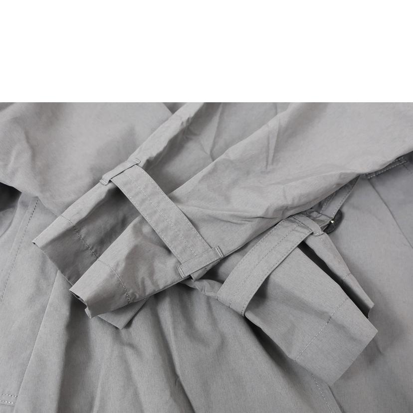 IENA イエナ/ポプリンシングルトレンチコート ロング丈 サイズ38 Mサイズ グレー/23-020-900-0420-1-0//SAランク/65