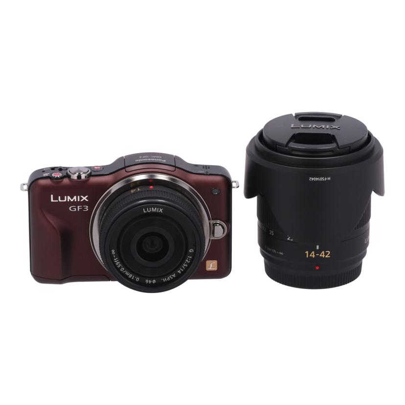 Panasonic パナソニック /ミラーレス一眼 ダブルレンズキット/DMC-GF3W//FS1HA501070/Bランク/78