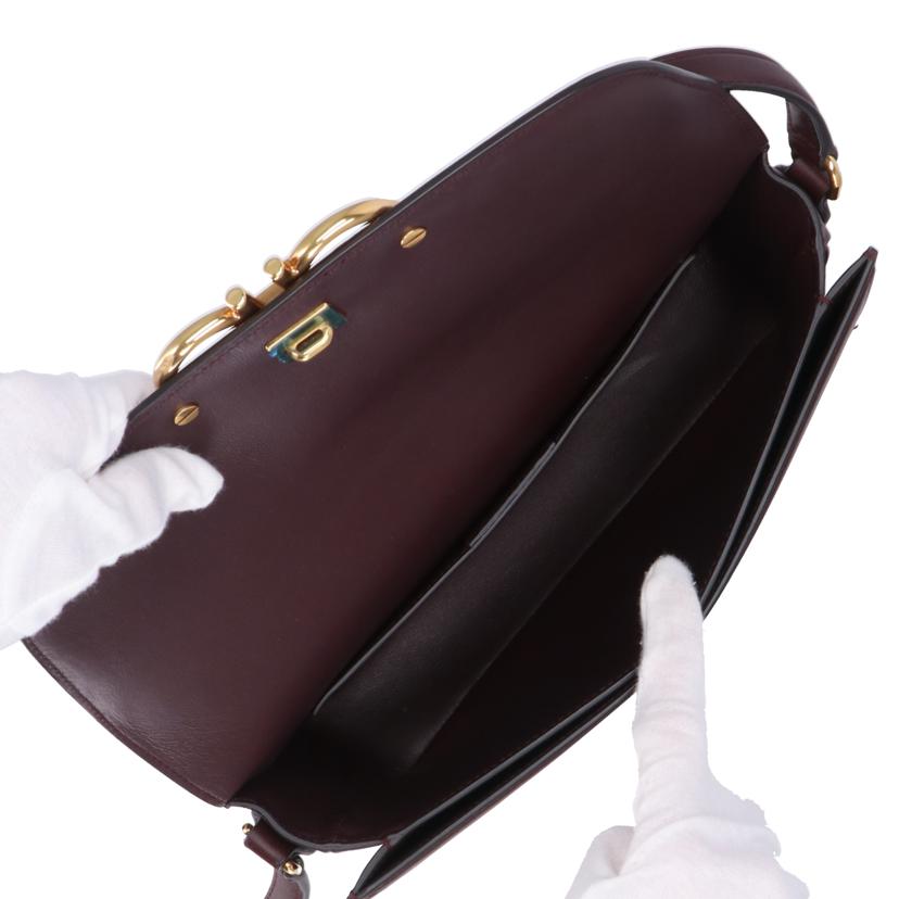 Ferragamo フェラガモ/ガンチーニ/トラピーズショルダーバッグ/GG-213475//Aランク/91