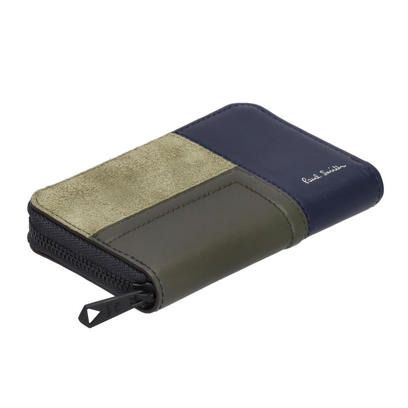 PaulSmith ポールスミス/オフセットチェック カード&コインケース/843759 P731//ABランク/09