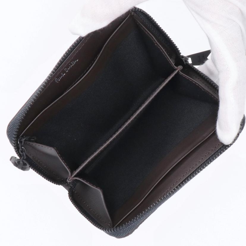 PaulSmith ポールスミス/オフセットチェック カード&コインケース/843759 P731//ABランク/09