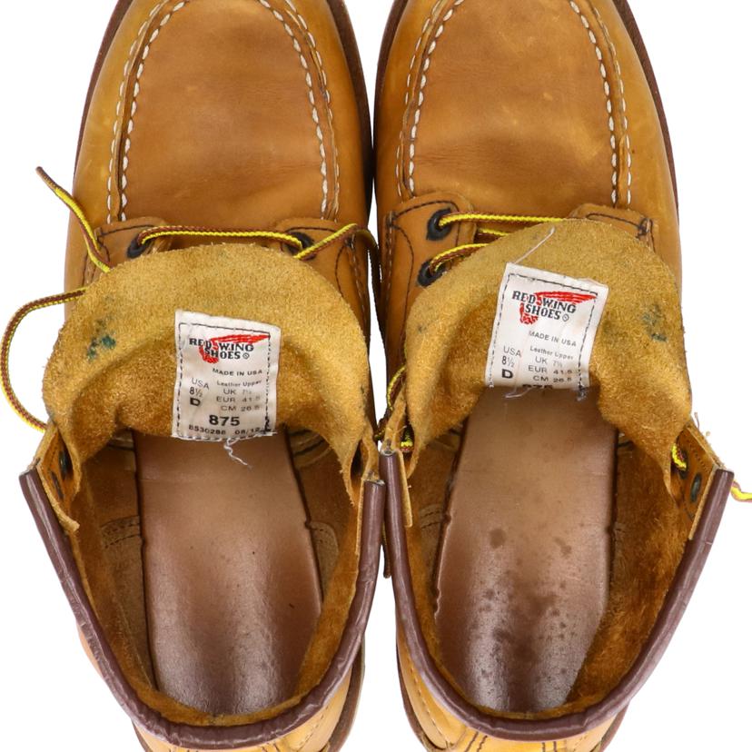 RED WING レッドウイング/6インチ クラシックモック レザーブーツ/875//Bランク/42