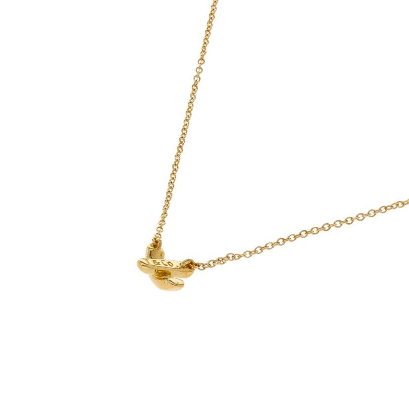 TIFFANY&Co. ティファニー/AU750YG/クロスステッチネックレス 42cm/2.6//Aランク/75