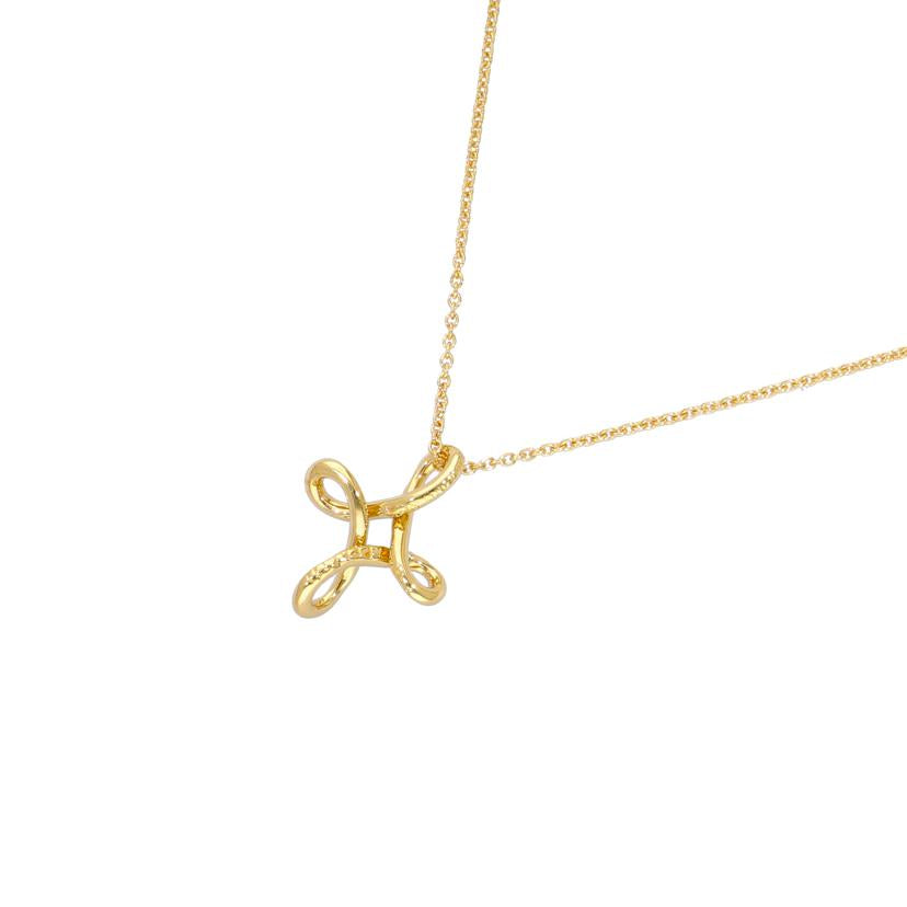 TIFFANY&Co. ティファニー/AU750YG/オープンクロスネックレス 41cm/3.1//Aランク/75