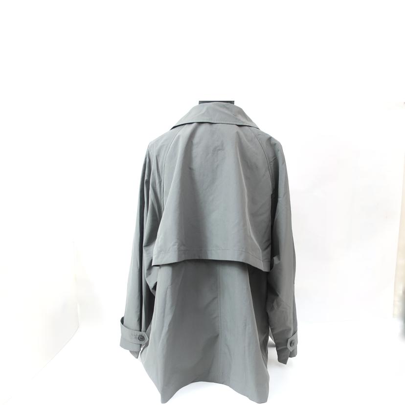 IENA イエナ/ポプリンオーバーショートコート ショート丈 サイズ38 Mサイズ グレー/23-020-900-0430-1-0//SAランク/65