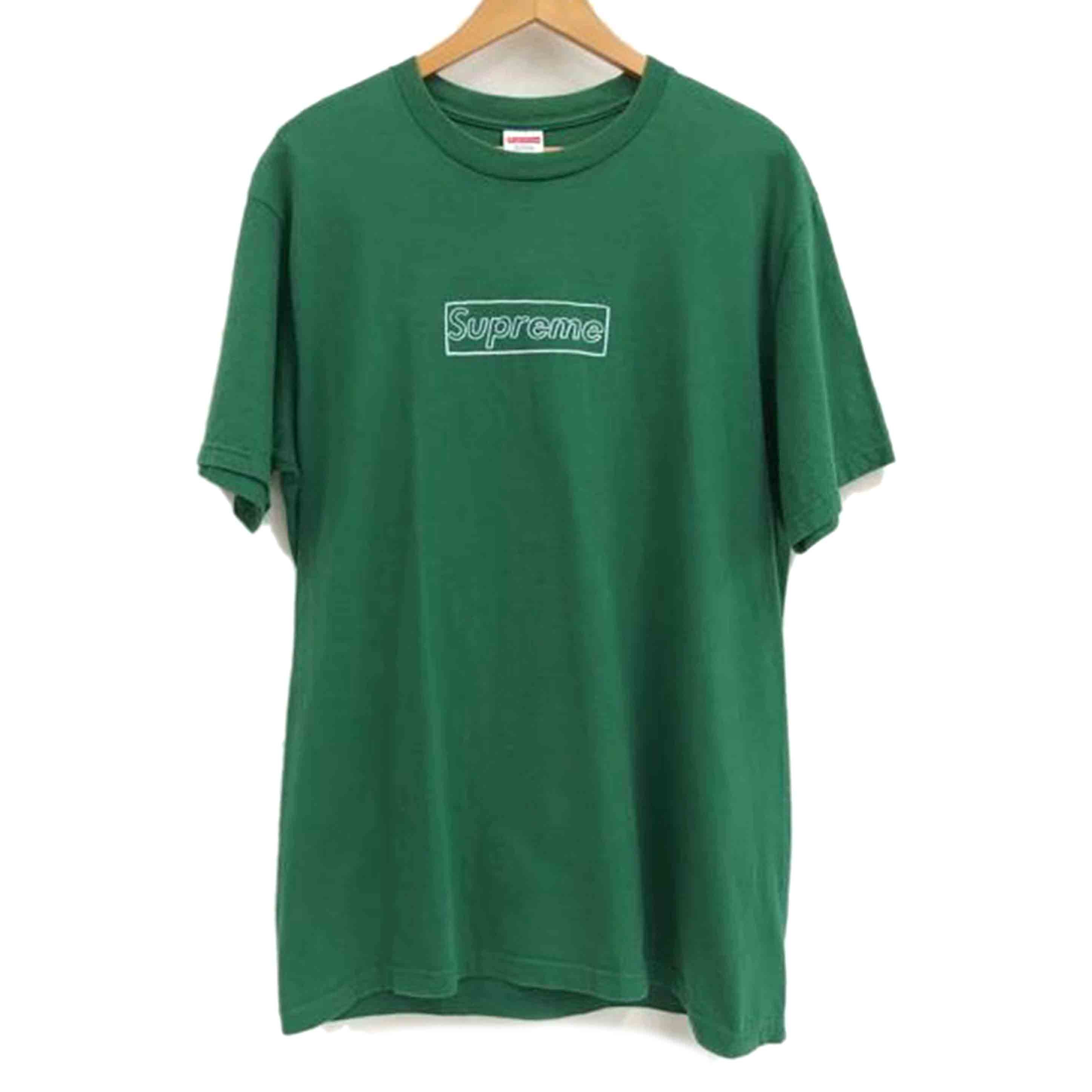 Supreme/Supreme×KAWSボックスロゴT//Bランク/82