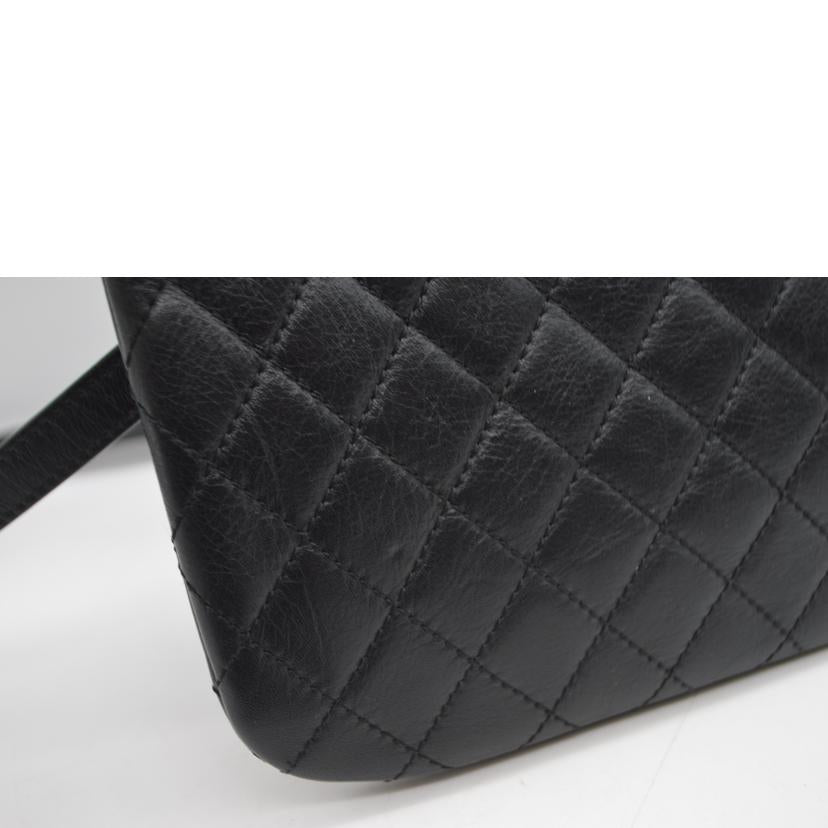 CHANEL シャネル/マトラッセココボタンユニフォームチェーンレザーショルダー//190*****/Aランク/89