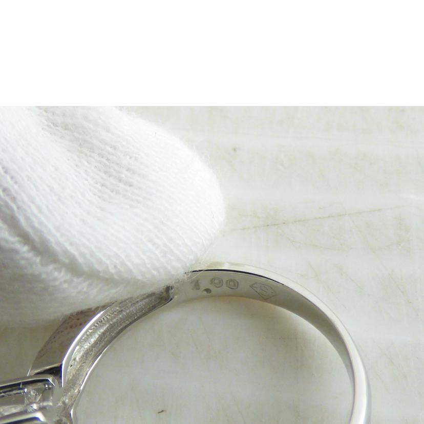 / PT900ダイヤリング1.00ct//ABランク/64