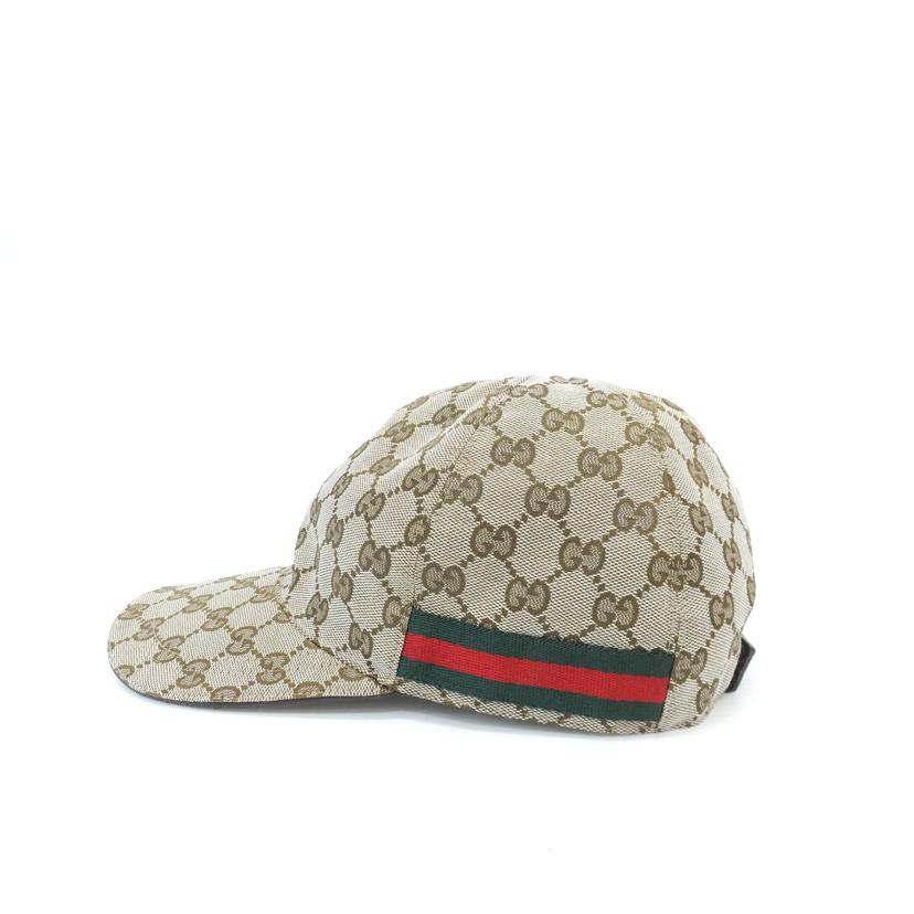 GUCCI グッチ/◇GGキャンバスベースボールキャップ/サイズXL60/200035//601***/Bランク/88
